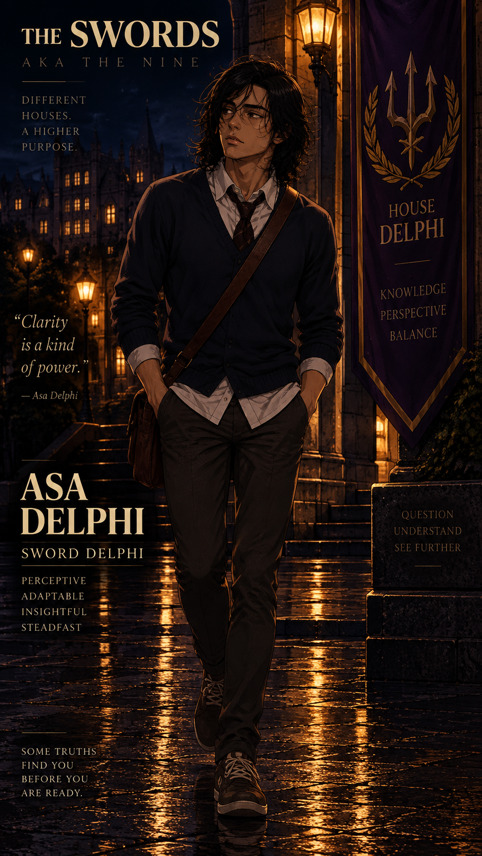 Asa Delphi, Sword Delphi