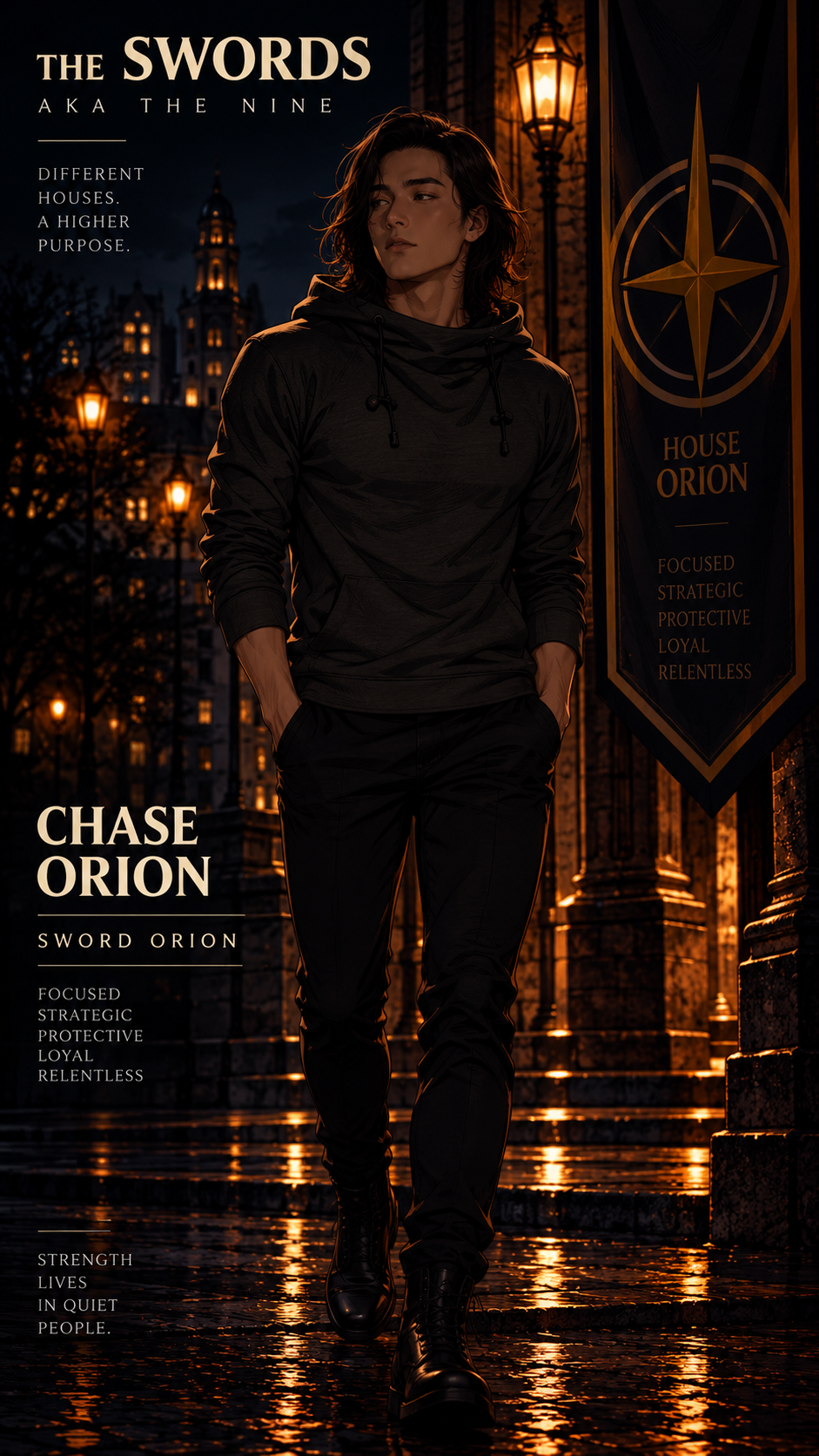 Chase Orion, Sword Orion