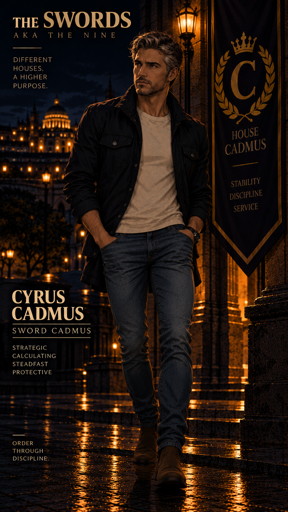 Cyrus Cadmus, Sword Cadmus