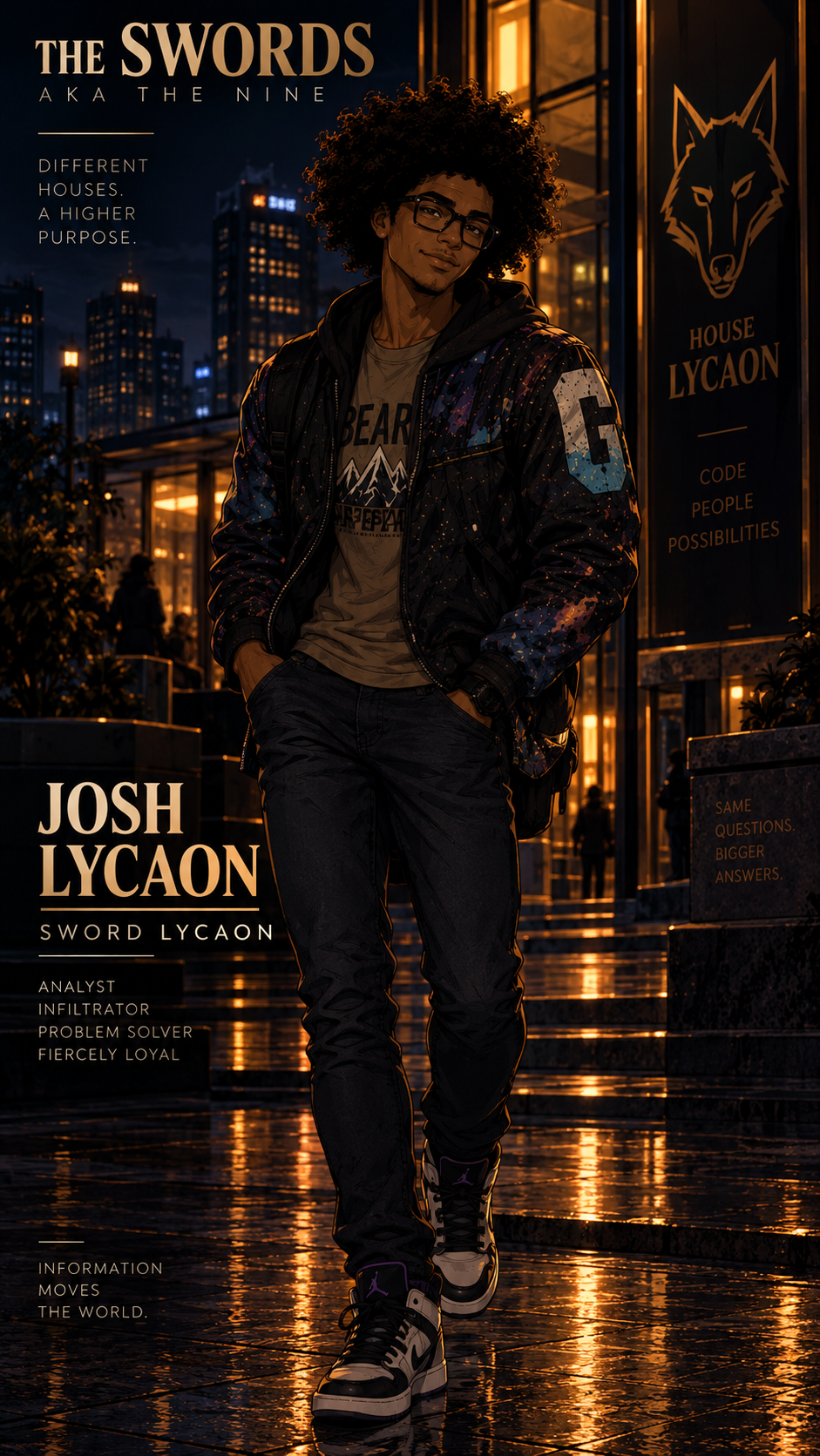 Josh Lycaon, Sword Lycaon